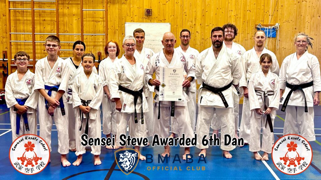 Sensei Steve King 6th Dan
