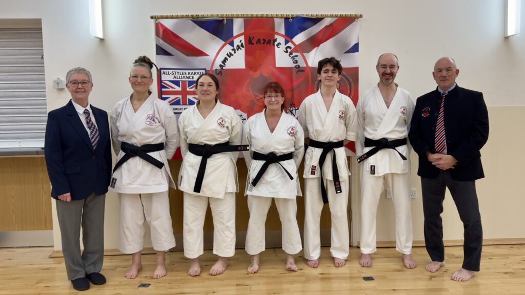 Samurai Karate Wisbech Dan grading